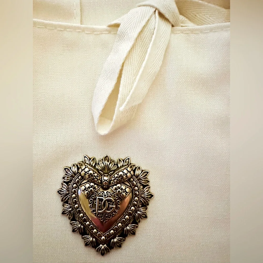 Dolce & Gabbana Devotion Parfum Tote, NEW With Iconic Gold D & G Logo